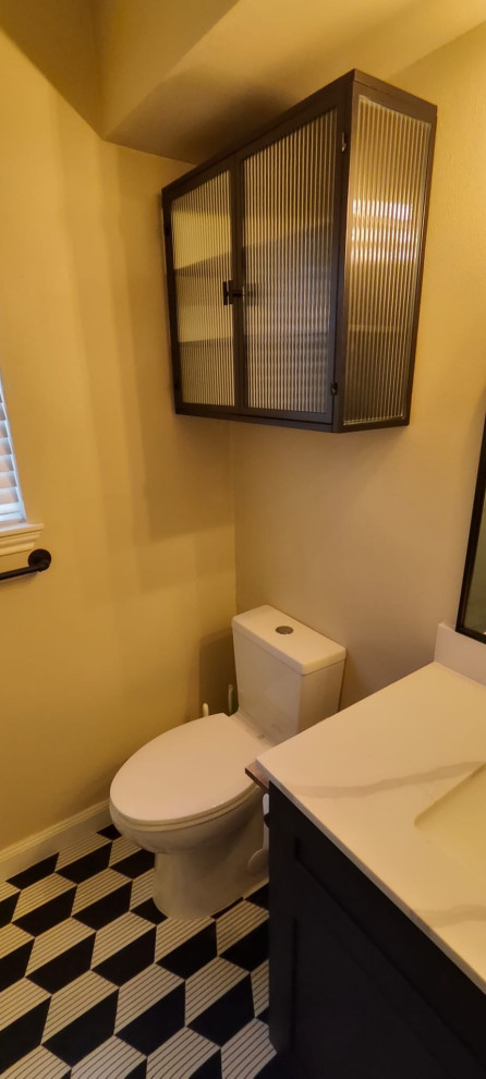 Small Fun Bathroom Transformation