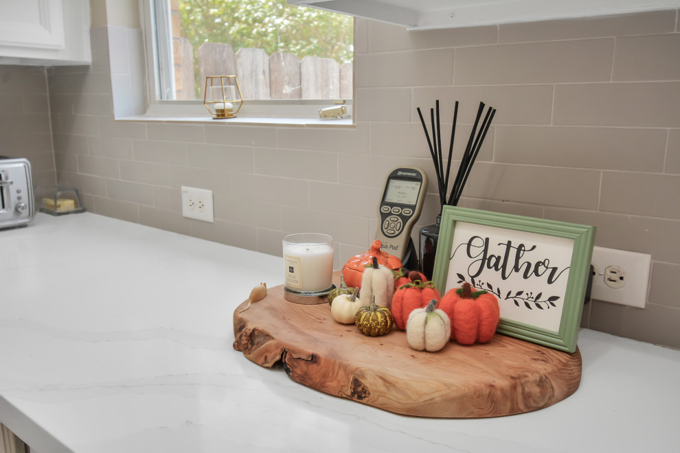 White Modern Kitchen & Bath