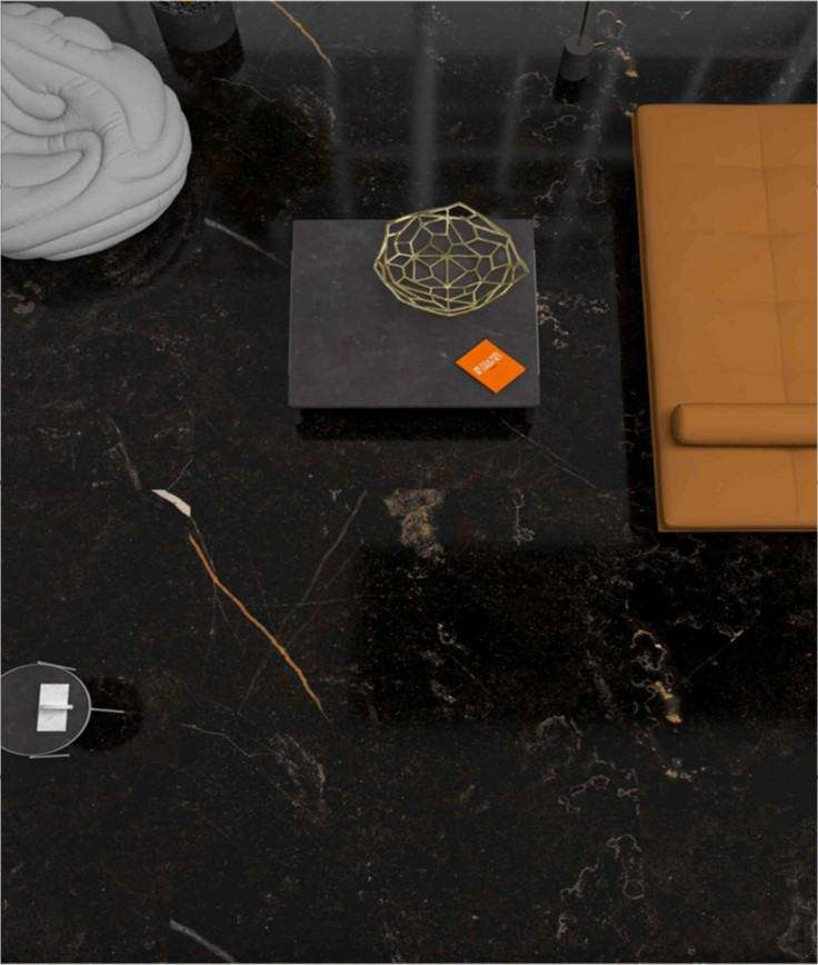 Stratum Portoro: iSlab  8'x4' Porcelain Slabs projects