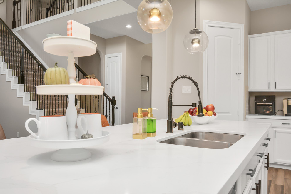 White Modern Kitchen & Bath