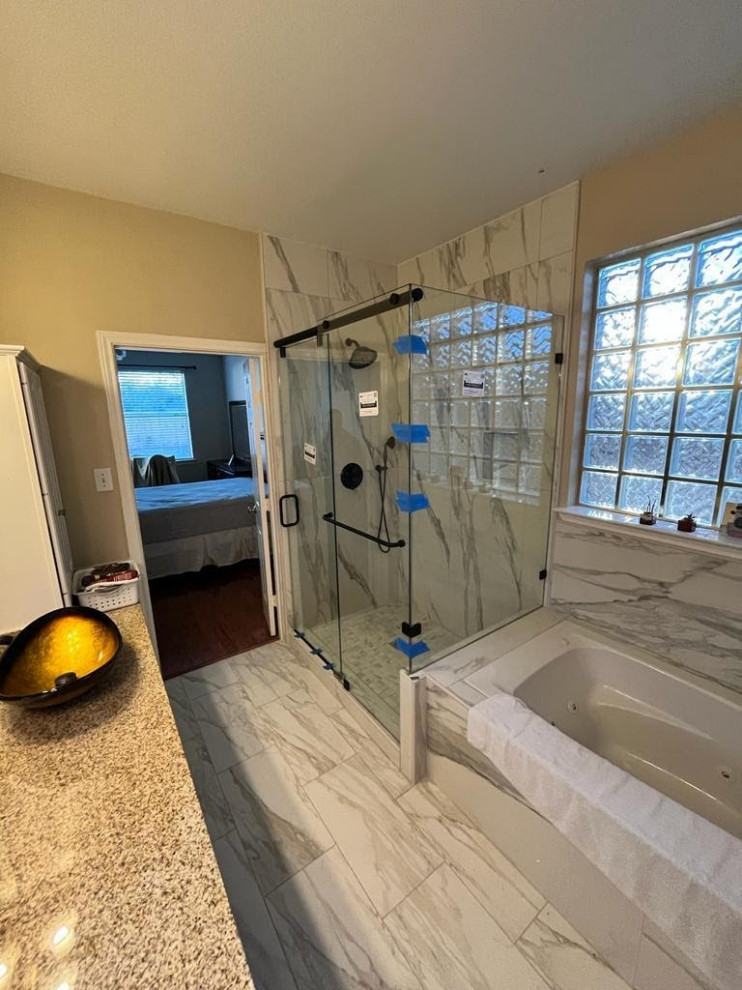 Bathroom Remodel - Calacatta Gold