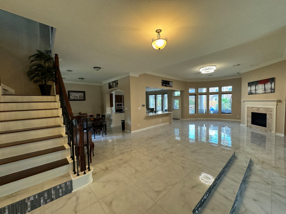 Closed Floor Plan To Open Floor Plan Remodel