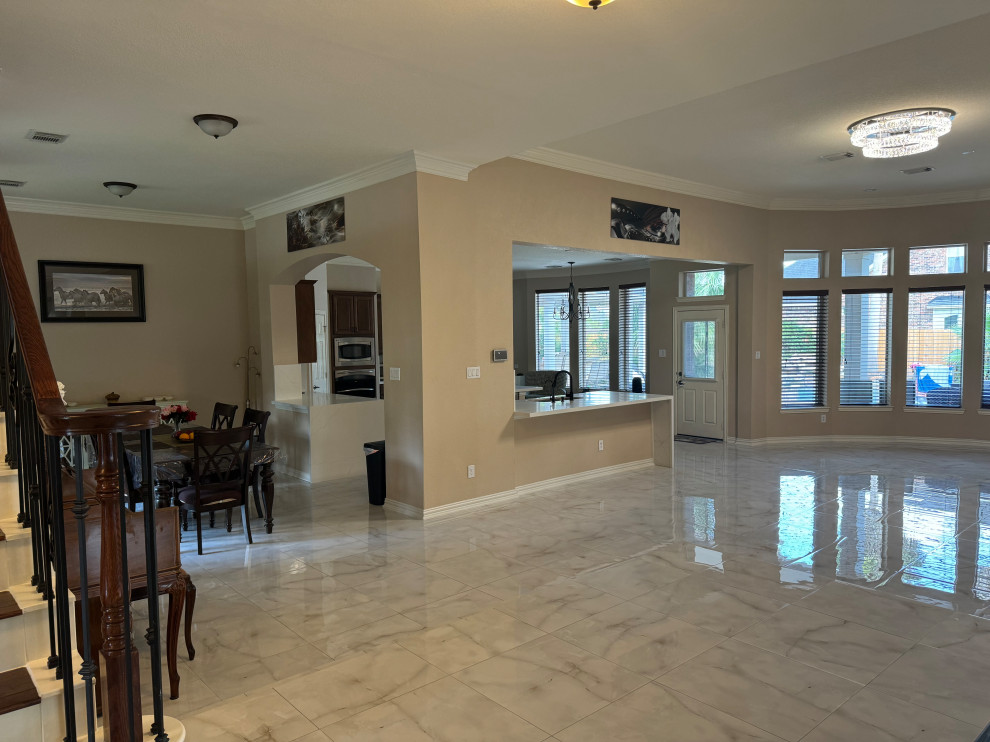 Closed Floor Plan To Open Floor Plan Remodel
