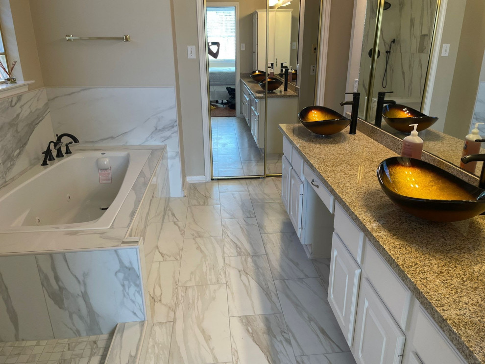 Bathroom Remodel - Calacatta Gold
